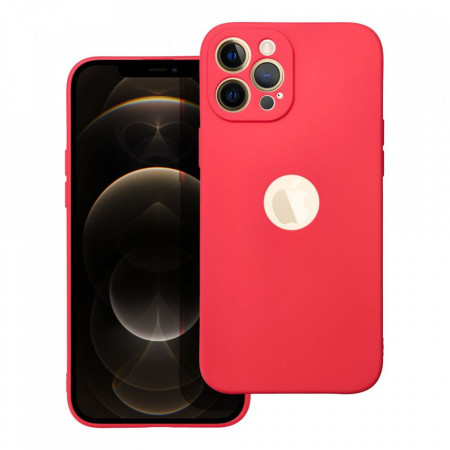 Тънък гел гръб FORCELL Soft - iPhone 12 Pro Max червен