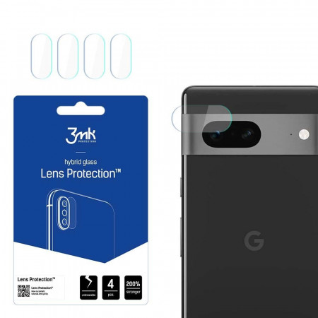 4 бр. гъвкав протектор за камера 3mk Lens Protection - Google Pixel 7 5G