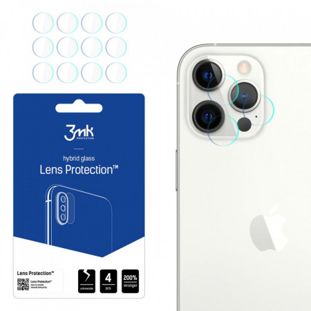 4 бр. гъвкав протектор за камера 3mk Lens Protection - iPhone 12 Pro Max