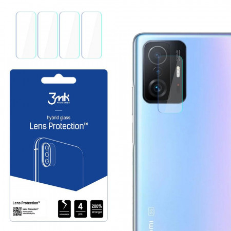 4 бр. гъвкав протектор за камера 3mk Lens Protection - Xiaomi 11T / 11T Pro