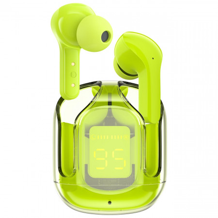 Acefast in -ear безжични слушалки TWS Bluetooth зелен (T6 youth зелен)