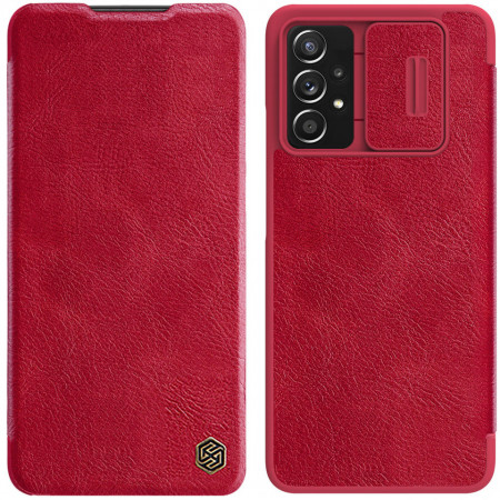 Nillkin Qin leather holster - Samsung Galaxy A73 5G червен