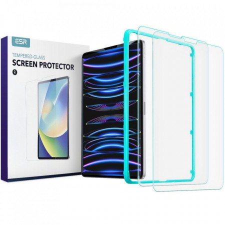 TEMPERED GLASS ESR TEMPERED GLASS 2-PACK IPAD Pro 12.9 2020 / 2021 / 2022 CLEAR