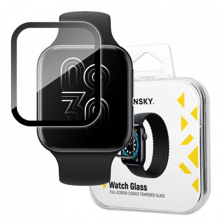 Wozinsky Watch Glass hybrid glass for Oppo Watch 41 mm черен