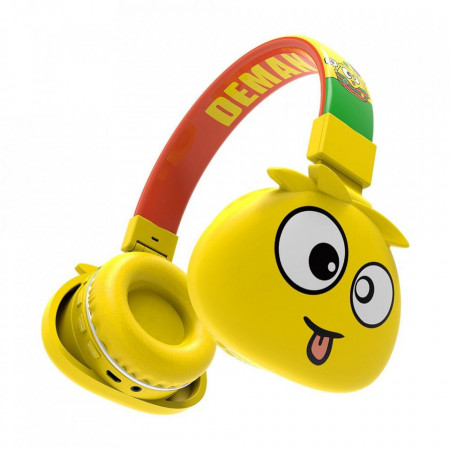 Безжични слушалки JELLIE MONSTER Deman YLFS-09BT жълти