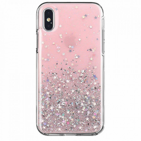 Блестящ гръб WOZINSKY Star - Xiaomi Mi 11i / 11X / Poco F3 / Redmi K40 / K40 Pro / K40 Pro Plus розов