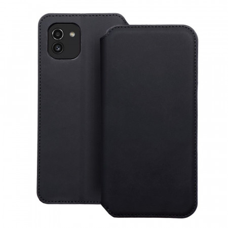 Калъф тип книга Dual Pocket - Samsung Galaxy A03 черен