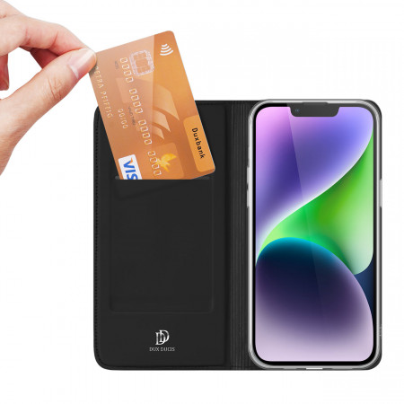 Калъф тип книга DUX DUCIS Skin Pro - iPhone 15 черен