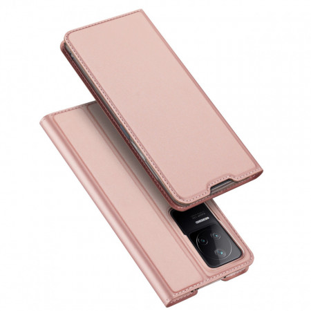 Калъф тип книга DUX DUCIS Skin Pro - Xiaomi Poco F4 розов