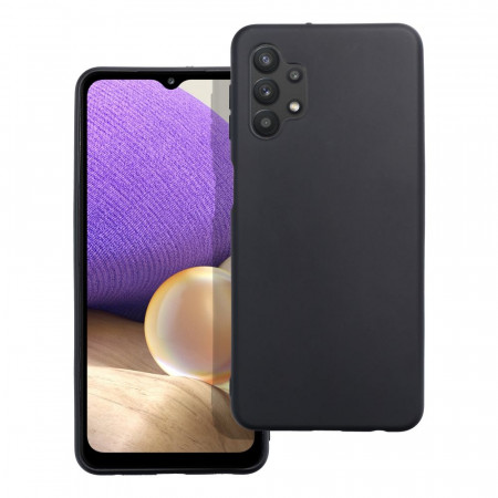 Матов силиконов гръб MATT - Samsung Galaxy A32 черен