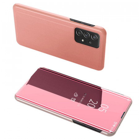 Огледален калъф тип книга Clear View - Samsung Galaxy A33 5G розов