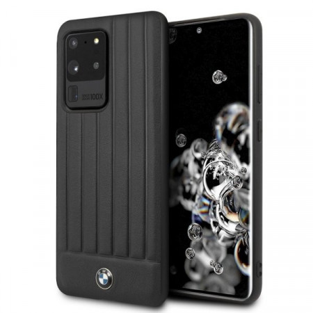 Оригинален твърд гръб BMW BMHCS69POCBK - Samsung Galaxy S20 Ultra / S20 Ultra 5G черен