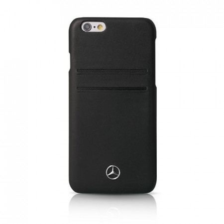 Оригинален твърд гръб MERCEDES MEHCP6LPLBK - iPhone 6 Plus / 6s Plus черен