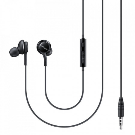 Оригинални слушалки с кабел SAMSUNG жак 3.5mm EO-IA500BBEGWW черни