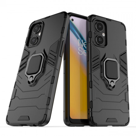Подсилен гръб с магнитна стойка Ring Armor - OnePlus Nord N20 5G черен