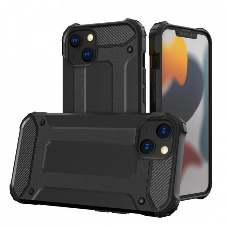 Подсилен гръб Hybrid Armor - iPhone 14 черен
