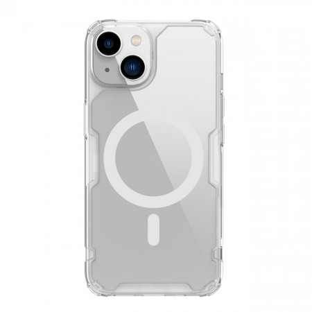 Подсилен гръб NILLKIN Nature Pro MagSafe - iPhone 15 Plus бял