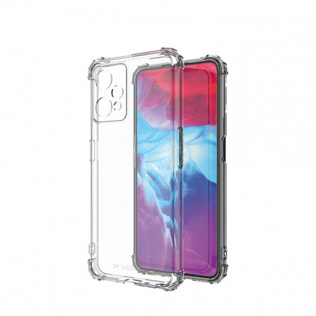 Подсилен силиконов гръб WOZINSKY Anti Shock - Realme 9 / 9 Pro Plus прозрачен