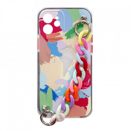 Силиконов гръб с верига Color Chain - Samsung Galaxy S21 Plus 5G дизайн 4