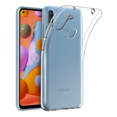 Тънък силиконов гръб 0.5mm - Samsung Galaxy A11 прозрачен