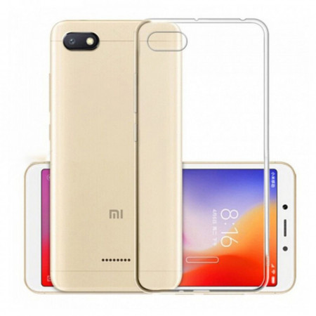 Тънък силиконов гръб 0.5mm - Xiaomi Redmi 6 / 6A прозрачен