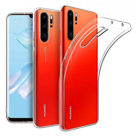 Ултратънък силиконов гръб 0.3mm - Huawei P30 Lite прозрачен
