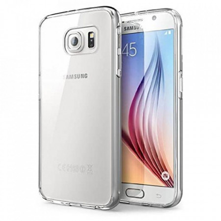 Ултратънък силиконов гръб 0.3mm - Samsung Galaxy S6 Edge прозрачен