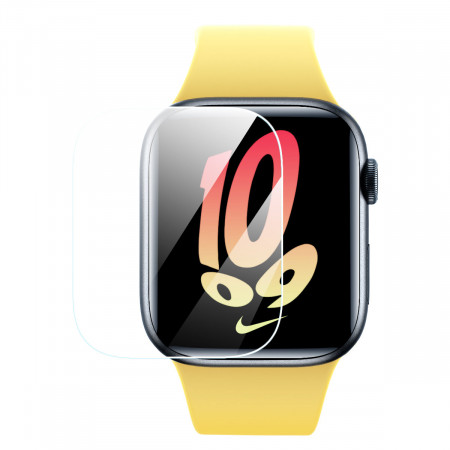 2 бр. Протектор фолио с инструмент за поставяве Baseus NanoCrystal - Apple Watch 41mm Series 9 / 41mm Series 8 / 41mm Series 7 прозрачен