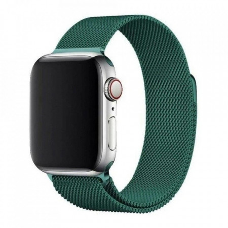 Magnetic Strap - Apple Watchband - Apple Watch 41mm Series 7 Magnetic Band Bracelet зелен Bracelet