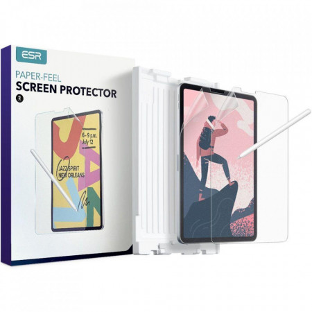 PROTECTIVE FILM ESR PAPER FEEL 2-PACK IPAD AIR 4 / 5 / IPAD Pro 11 MATTE CLEAR