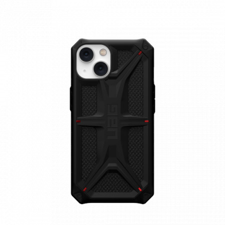 Армиран гръб UAG Monarch - iPhone 14 Plus черен кевлар