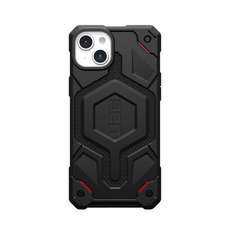 Армиран гръб UAG Monarch Pro MagSafe - iPhone 15 Plus черен кевлар