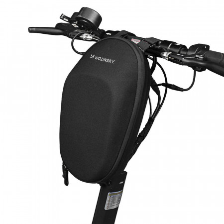 Водоустойчива чанта за кормило на велосипед / скутер WOZINSKY 4л (WSB1BK) черна