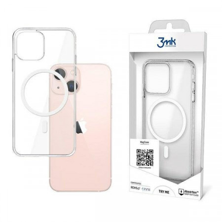 Гръб 3mk MagCase - iPhone 13 mini прозрачен