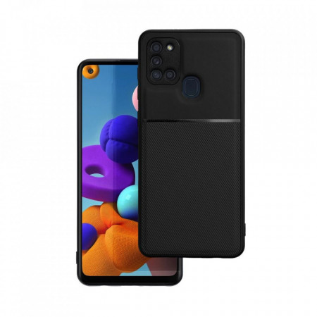 Гръб FORCELL Noble - Samsung Galaxy A21s черен
