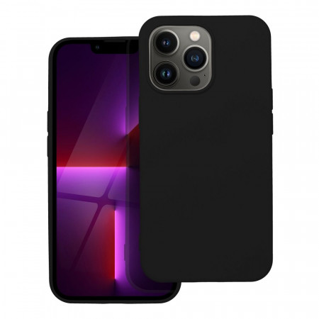 Гръб FORCELL Silicone Lite - iPhone 13 Pro черен