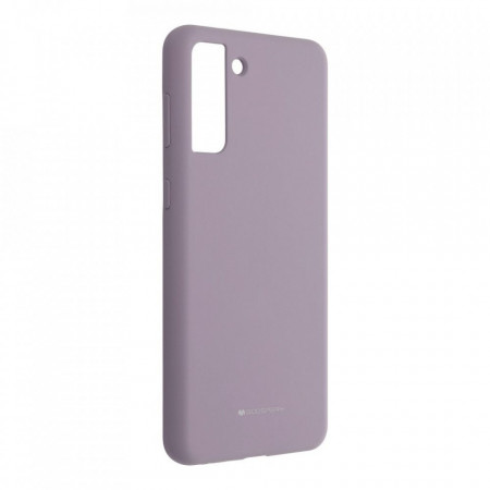 Гръб Mercury Silicone - Samsung Galaxy S21+ 5G лилав
