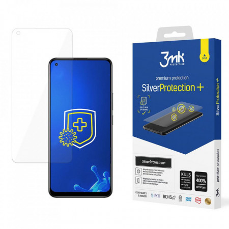 Гъвкав протектор с антимикробно покритие 3mk Silver Protection+ - Realme 8 / 8 Pro