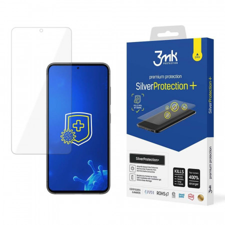 Гъвкав протектор с антимикробно покритие 3mk Silver Protection+ - Samsung Galaxy S23