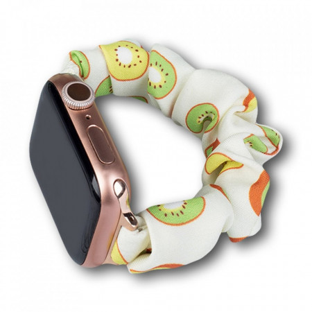 Еластична текстилна каишка - Apple Watch 45mm Series 7 / 44mm SE / 44mm Series 6 / 44mm Series 5 / 44mm Series 4 / 42mm Series 3 / 42mm Series 2 киви