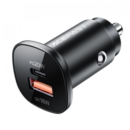 Зарядно за кола ACEFAST 38W USB Type A / 2x USB Type C PPS PD QC 3.0 AFC FCP (B1) черно