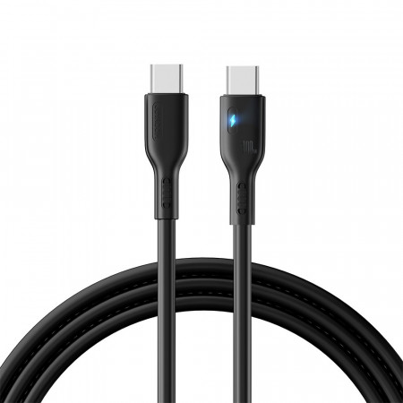 Кабел за зареждане и данни JOYROOM USB Type C към USB Type C 100W 2m S-CC100A13 черен
