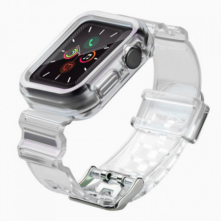 Каишка за часовник Strap Light - Apple Watch 44mm SE / 44mm Series 6 / 44mm Series 5 / 44mm Series 4 черен