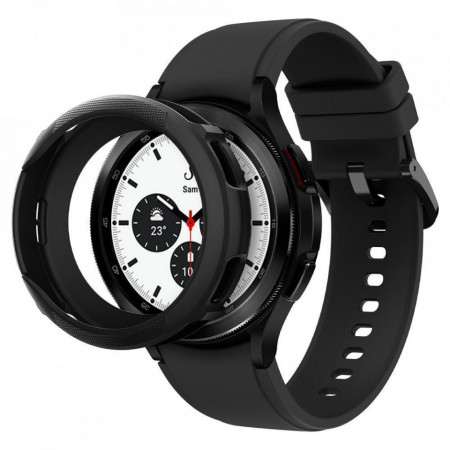 Калъф за корпуса на часовник SPIGEN LIQUID AIR - Samsung Galaxy Watch4 Classic 46mm черен мат