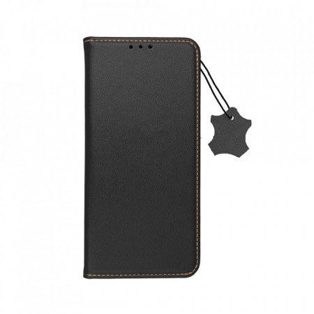 Калъф тип книга от естествена кожа FORCELL Smart Pro - Samsung Galaxy S22 5G черен