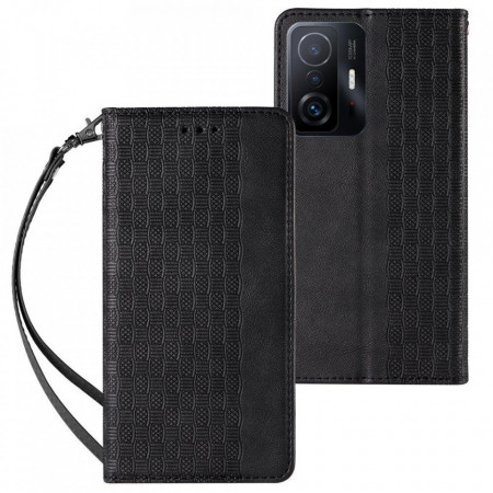 Калъф тип книга с връзка Magnet Strap - Samsung Galaxy A04s / A13 5G черен