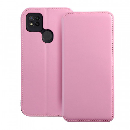 Калъф тип книга Dual Pocket - Xiaomi Redmi 9C / 9C NFC светлорозов