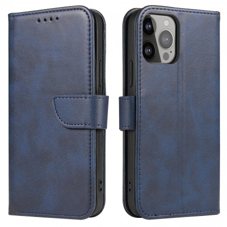 Калъф тип книга Magnet Elegant - Samsung A15 син