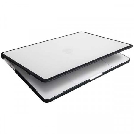 Калъф UNIQ Venture - MacBook Air 13" (2018) / (2022) прозрачен с черна рамка