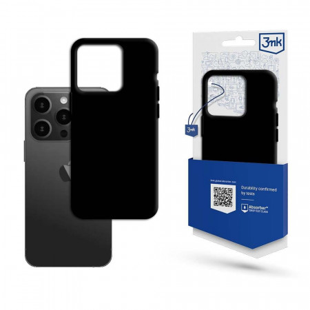 Матиран гръб 3mk Matt - iPhone 15 Pro черен